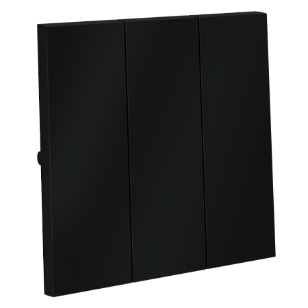 Клавиши для выключателя/переключателя трехклавишного Voltum S70 (графит) VLS000507