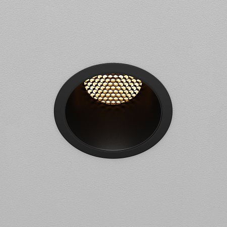 Светильник встраиваемый светодиодный Maytoni Dip DL118-15W-2.7K-B