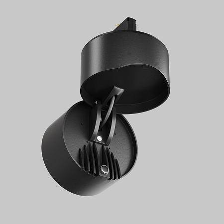 Трековый трехфазный светодиодный светильник Maytoni Trinity Alfa TR199-3-15W2.7K-M-B