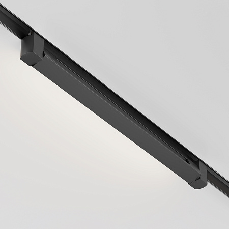 Трековый однофазный светодиодный светильник Maytoni Unity Basis Rot TR104-1-20W3K-B