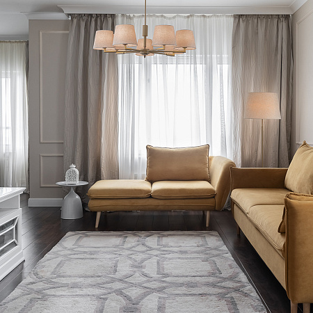 Люстра на штанге Freya Butler FR2057PL-05BG Люстра на штанге Freya Butler FR2057PL-05BG