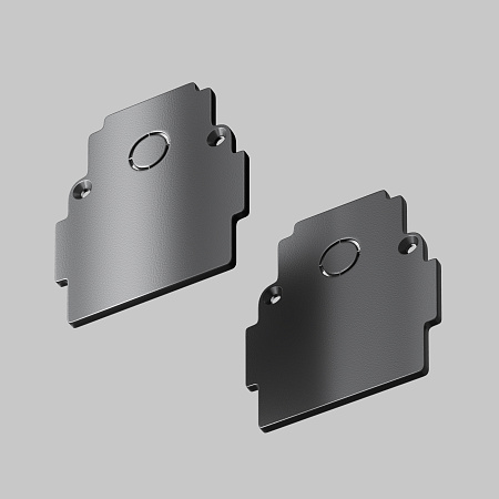 Заглушка торцевая (2 шт) для встраиваемого шинопровода Maytoni Gravity TRA010EC-42B