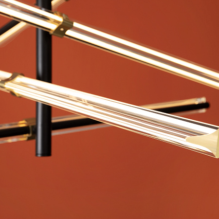 Люстра на штанге светодиодная Freya Brilliance FR5557PL-L22B