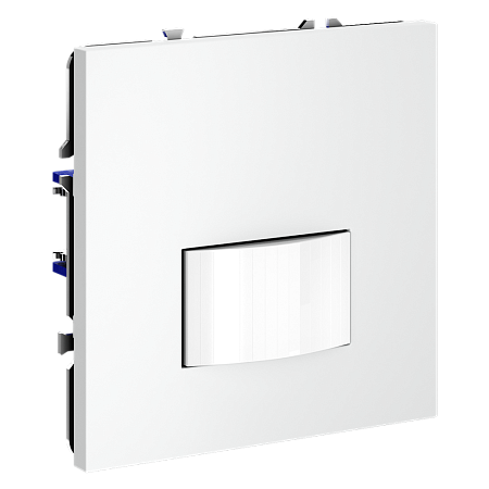 Датчик движения встраиваемый VOLTUM S70, (белый матовый) VLS070502