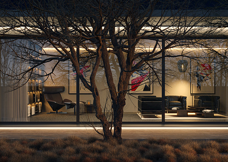 Гибкий неон 10 Вт/м 4000К 24V IP20 Maytoni Изгиб поперек оптической оси 432002