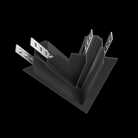 Угол-соединитель 45° встраиваемый под ГКЛ 12,5мм, черный Maytoni Exility TRA034CLS-42.12B