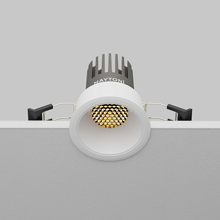 Светильник встраиваемый светодиодный Maytoni Dip DL123-10W-2.7K-W