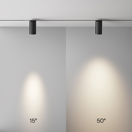 Трековый магнитный светодиодный светильник Maytoni Exility X Focus Led TR243-18W4K-B
