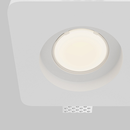 Сетильник встраиваемый Maytoni Gyps Modern DL002-GU10-02-W