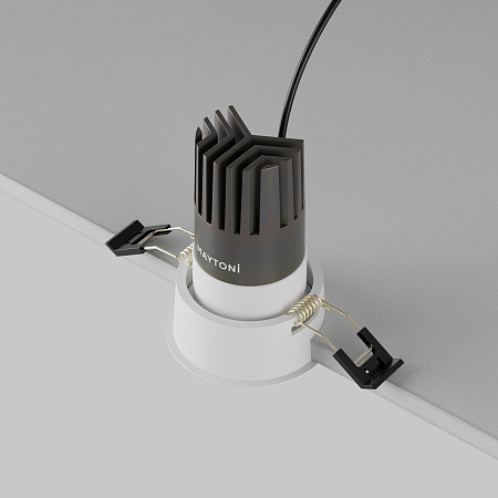 Светильник встраиваемый светодиодный Maytoni Dip DL116-10W-3K-W