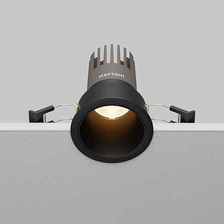 Светильник встраиваемый светодиодный Maytoni Dip DL116-10W-3K-B