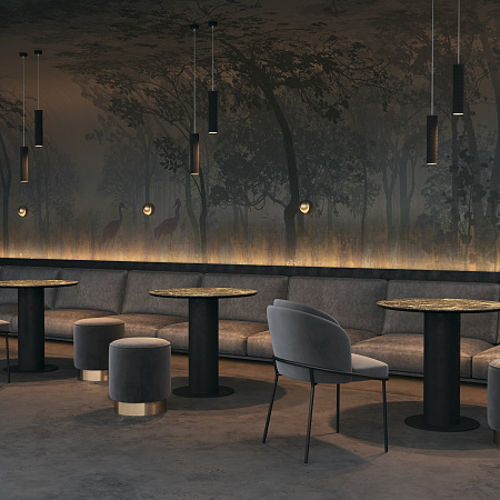 Подвесной светильник Maytoni Focus Design P038PL-01B