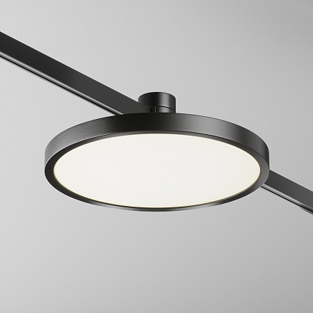 Трековый однофазный светодиодный светильник Maytoni Flarity Plato TR153-1-10W4K-B