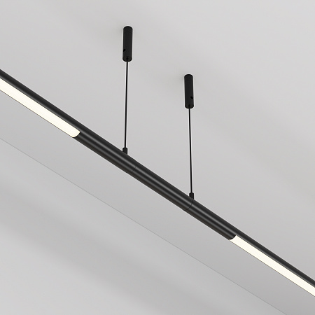 Основание и тросовый подвес для штанговой системы Maytoni Axity CA009PM-B Основание и тросовый подвес для штанговой системы Maytoni Axity CA009PM-B