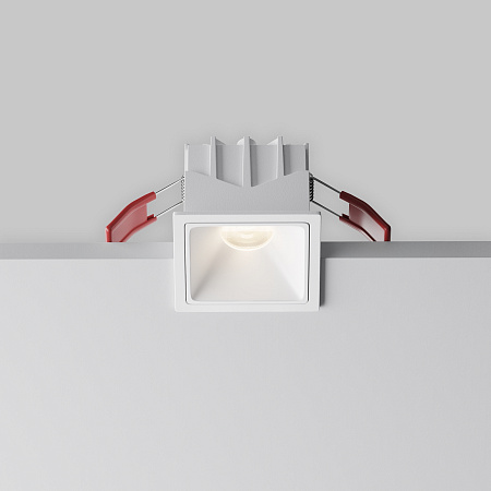 Светильник встраиваемый светодиодный Maytoni Alfa LED DL043-01-10W4K-SQ-W-1