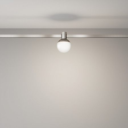 Трековый магнитный светодиодный светильник Maytoni Flarity Luna TR149-1-5W4K-PT Трековый магнитный светодиодный светильник Maytoni Flarity Luna TR149-1-5W4K-PT