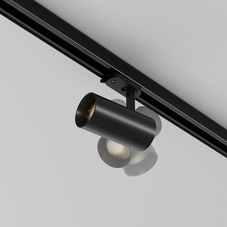 Трековый трехфазный светодиодный светильник Maytoni Trinity Focus Led TR197-3-12WCCT-M-B Трековый трехфазный светодиодный светильник Maytoni Trinity Focus Led TR197-3-12WCCT-M-B