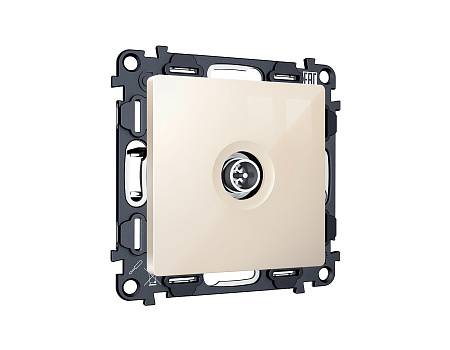 Комплект механизма TV розетки оконечной экранированной 5-1000MHz 3dB Ambrella Volt Alfa MA313005 Комплект механизма TV розетки оконечной экранированной 5-1000MHz 3dB Ambrella Volt Alfa MA313005