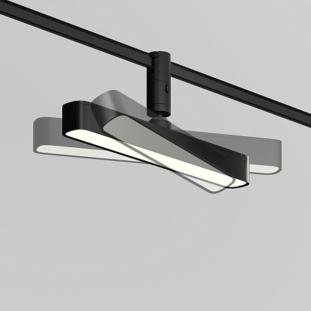 Трековый магнитный светодиодный светильник Maytoni Flexity Basis Rot TR202-1-10W3K-B Трековый магнитный светодиодный светильник Maytoni Flexity Basis Rot TR202-1-10W3K-B