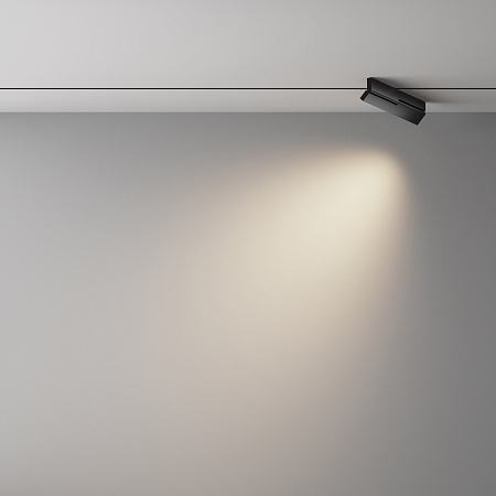 Трековый магнитный светодиодный светильник Maytoni Exility X Points Rot TR242-2-12W4K-B