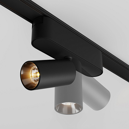 Трековый магнитный однофазный светодиодный светильник Maytoni Radity TR103-1-5W3K-M-B