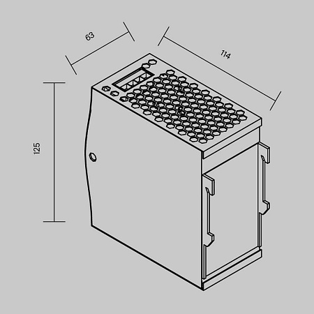 Блок питания 24В 240W Maytoni Led Strip 821013