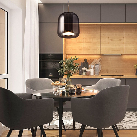 Подвесной светодиодный светильник Maytoni Madmen MOD128PL-L6BR