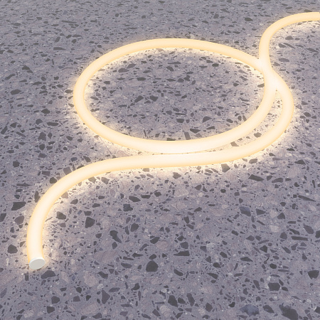 Гибкий неон 12,5Вт/м 3000К 48V IP65 Maytoni Nemo D25 433001