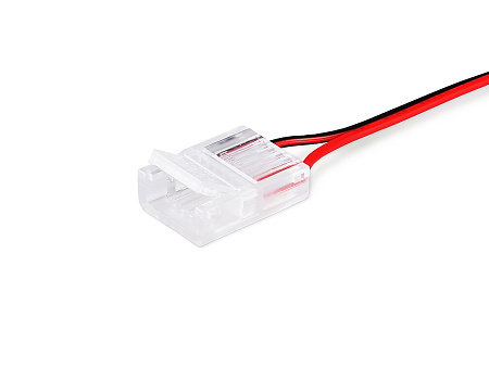 Коннектор гибкий односторонний COB 12/24V для лент 12mm GS7378 (2 конт.) (10шт. в комплекте) Illumination GS7378