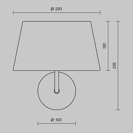 Бра Maytoni Modesto MOD360WL-01BS