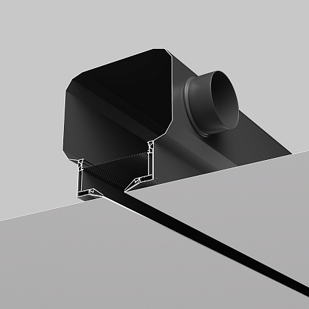 Диффузор с гексагональной сеткой, линейный, для натяжного потолка, черный, КСД тип 3 Maytoni Aero ARC-LD-SC-000013 Диффузор с гексагональной сеткой, линейный, для натяжного потолка, черный, КСД тип 3 Maytoni Aero ARC-LD-SC-000013