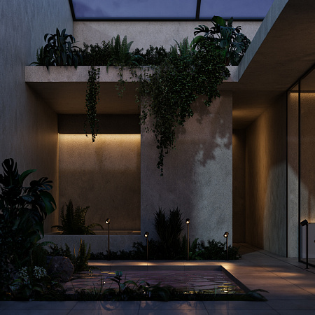 Уличный ландшафтный светодиодный светильник Maytoni Spira O497FL-L12B3K