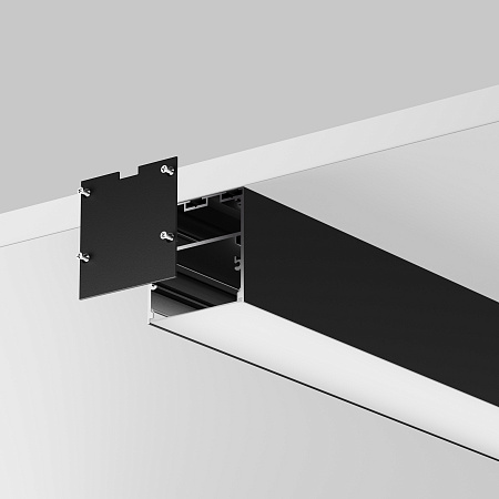 Алюминиевый профиль накладной-подвесной Maytoni ALM-5050T-B-3M 633009 Алюминиевый профиль накладной-подвесной Maytoni ALM-5050T-B-3M 633009