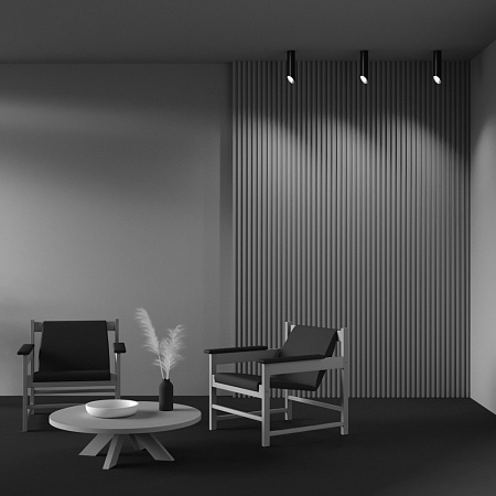 Светильник точечный потолочный Maytoni Lipari C044CL-01-25GU10-B