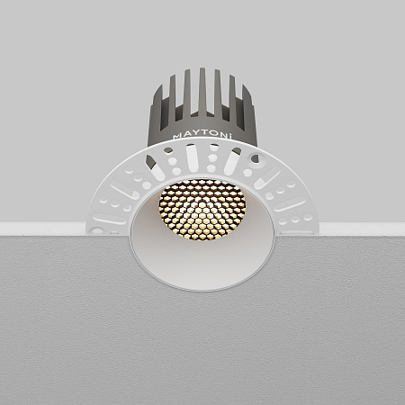 Светильник встраиваемый светодиодный Maytoni Dip DL121-15W-3K-TRS-W