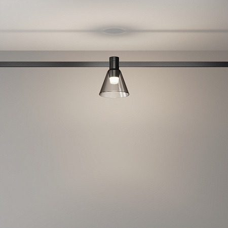 Трековый однофазный светодиодный светильник Maytoni Flarity Bianca TR147-1-3W4K-B