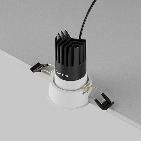 Светильник встраиваемый светодиодный Maytoni Dip DL116-10W-2.7K-W