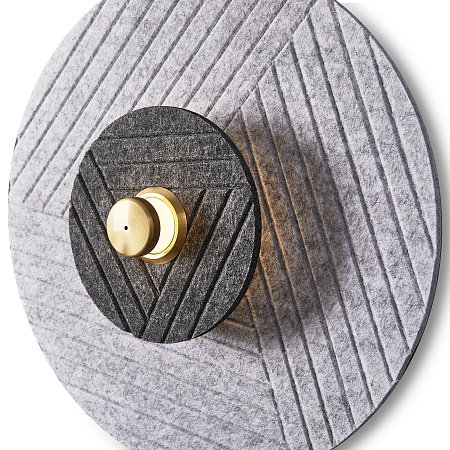 Светильник настенно-потолочный светодиодный Freya Acoustic FR5494WL-L4GR Светильник настенно-потолочный светодиодный Freya Acoustic FR5494WL-L4GR