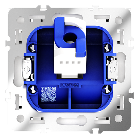 Розетка компьютерная встраиваемая VOLTUM S70 RJ45 кат.6, (белый глянцевый) VLS060101 Розетка компьютерная встраиваемая VOLTUM S70 RJ45 кат.6, (белый глянцевый) VLS060101