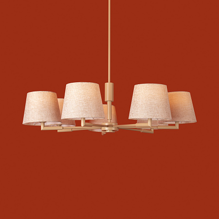 Люстра на штанге Freya Butler FR2057PL-07BG