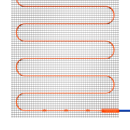 Нагревательный элемент теплого пола Voltum Т150 VLT01-150-5.0