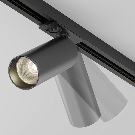 Трековый однофазный светодиодный светильник диммируемый Maytoni Unity Focus LED TR021-1-12B3K-W-D-B Трековый однофазный светодиодный светильник диммируемый Maytoni Unity Focus LED TR021-1-12B3K-W-D-B