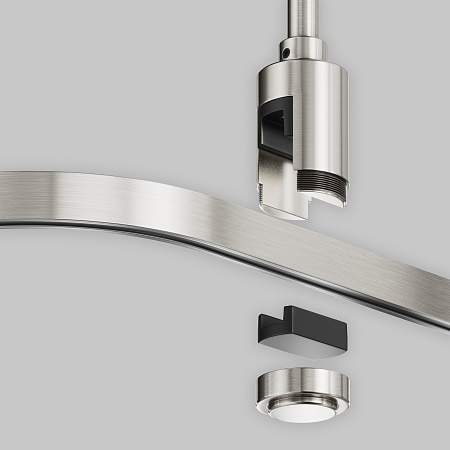 Радиусный коннектор для шинопровода Maytoni Flarity TRX154-RC80-PT