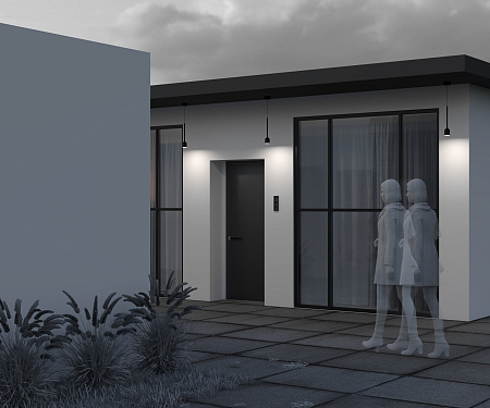 Уличный подвесной светодиодный светильник Maytoni Apex O491PL-L8B3K