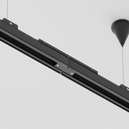 Коннектор прямой для 3-фазного шинопровода Maytoni Trinity Accessorises TRA005CI-31B