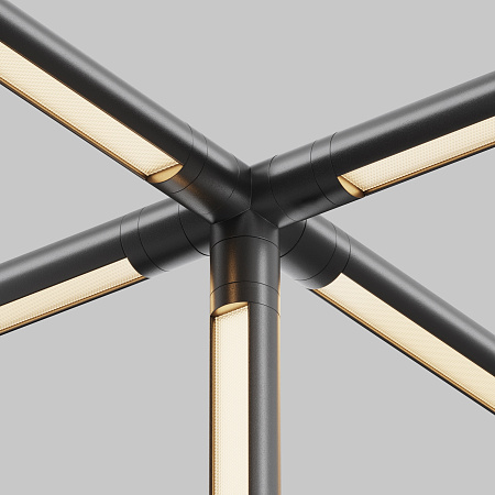 Пятиконечный коннектор для системы без ввода питания Maytoni Shelf CA020L5C-B