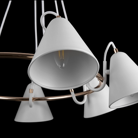 Люстра подвесная Freya Falke FR8001PL-07WG Люстра подвесная Freya Falke FR8001PL-07WG