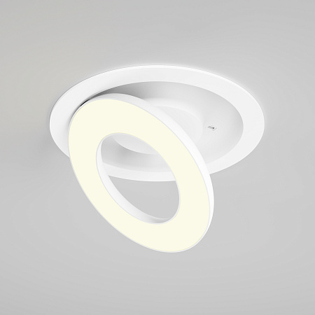 Светильник встраиваемый светодиодный Maytoni Vector DL102-12W3K-W Светильник встраиваемый светодиодный Maytoni Vector DL102-12W3K-W