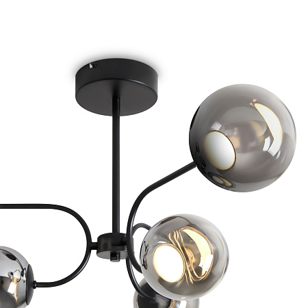 Люстра на штанге светодиодная Freya Arch  FR6178CL-L30B