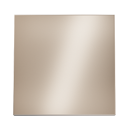 Клавиша для выключателя/переключателя одноклавишного Voltum S70 METAL (платина) VLSM000110